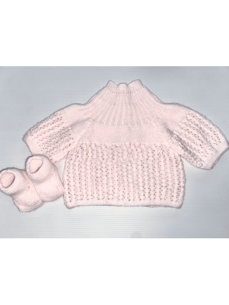Photo de la brassière rose poudre