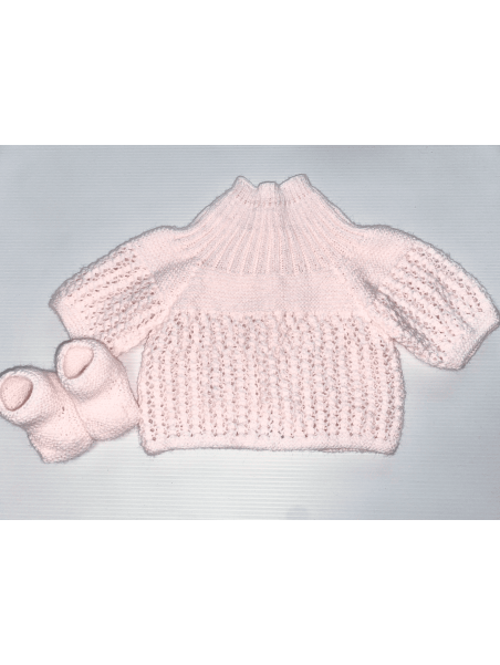 Photo de la brassière rose poudre