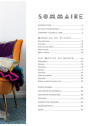Sommaire du livre : fabuleux plaids au crochet