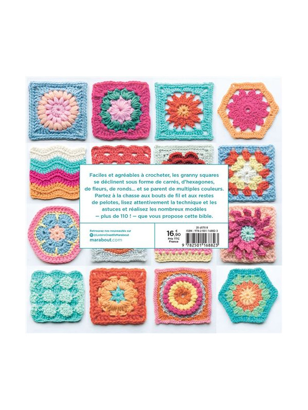 Photo de la couverture du dos du livre : Le bible du granny squares